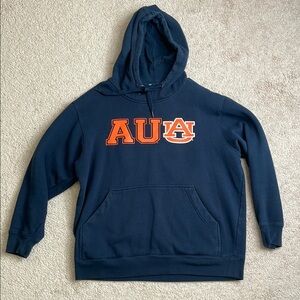 Champs Navy “Auburn” Hoodie with Orange “AU” Logo